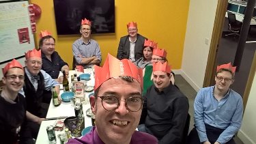 Inksters Christmas Hats 2016 - Team Inksters